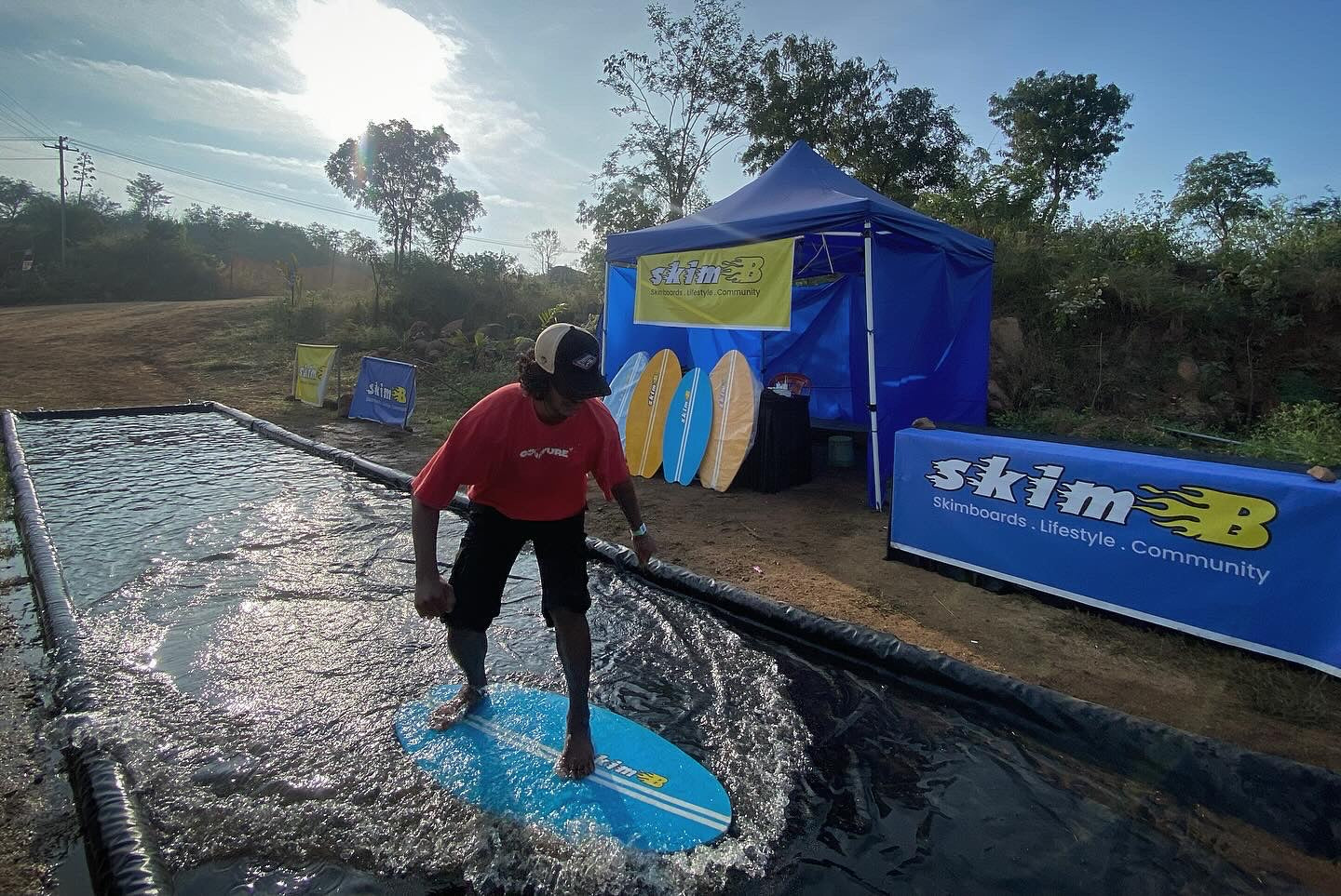 Skimboarding Workshop in Skimpool - Learn Basics of Skimboarding