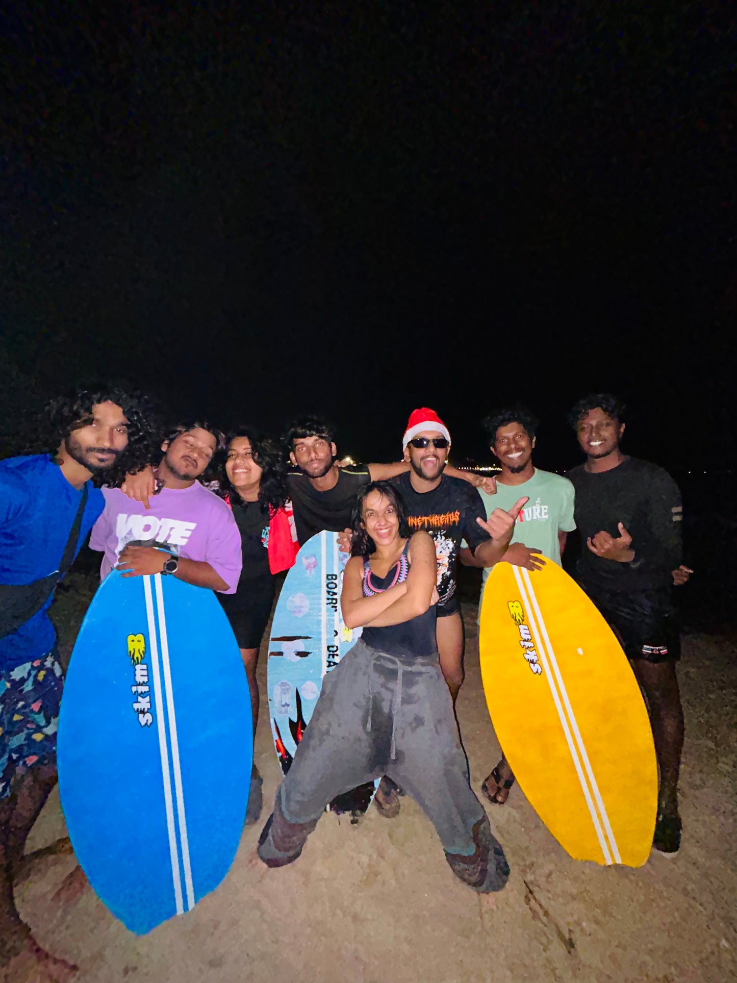 Flatland Fishtale Skimboard Blue