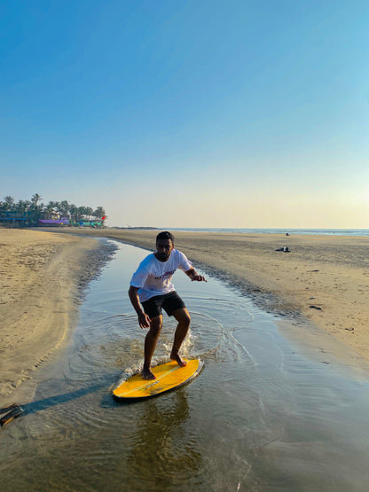 Flatland Fishtale Skimboard Yellow