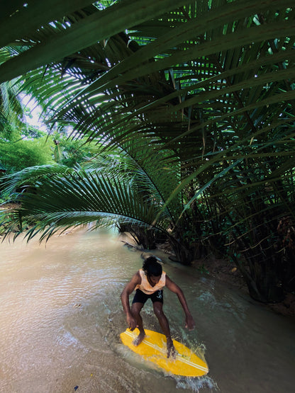 Flatland Fishtale Skimboard Yellow