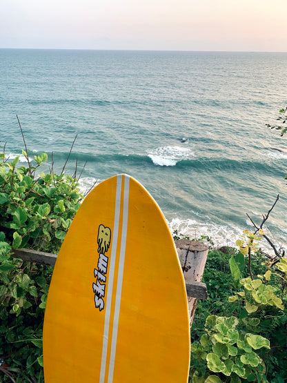 Flatland Fishtale Skimboard Yellow
